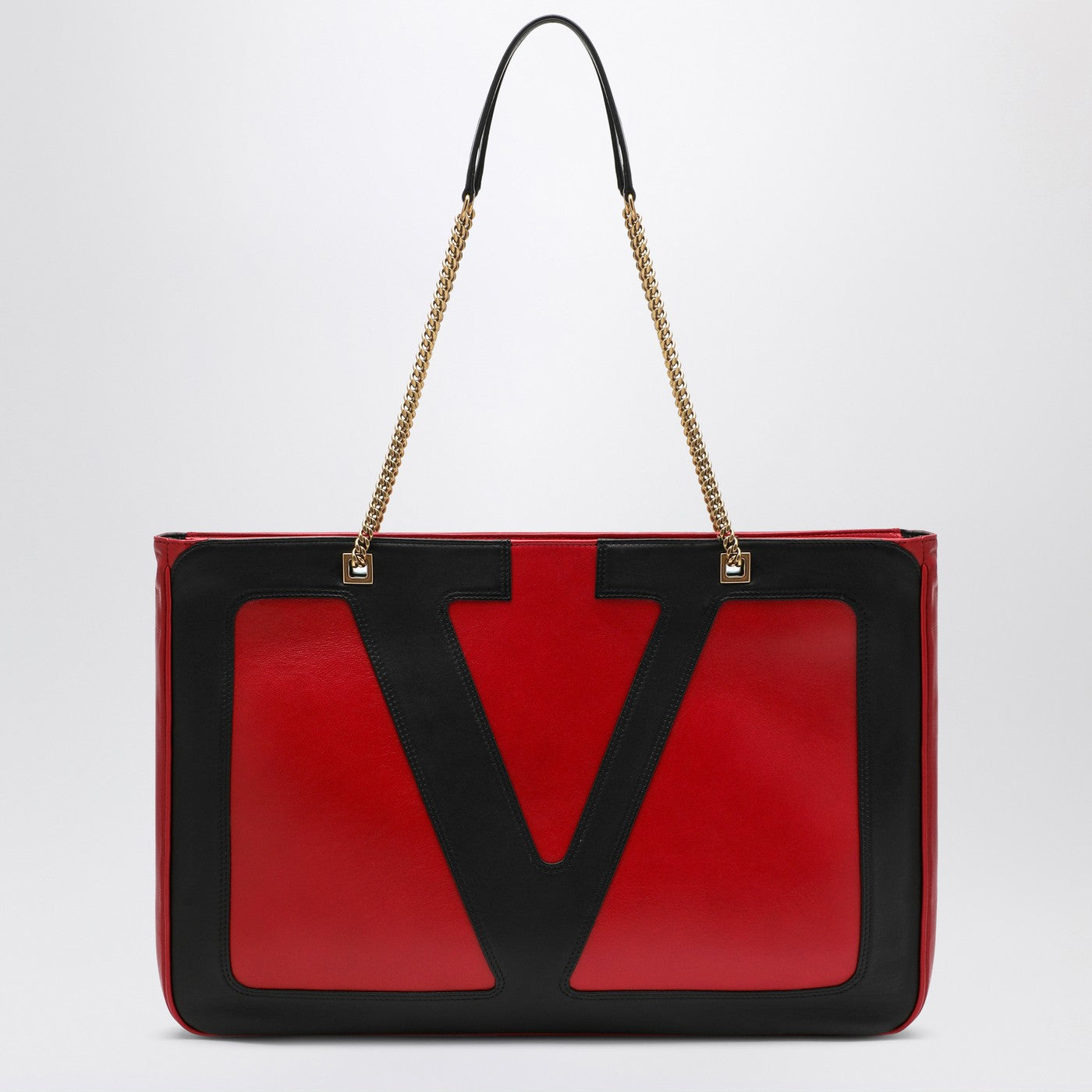 Valentino Garavani Large Viva Superstar Bag Red/Black Women VALENTINO GARAVANI
