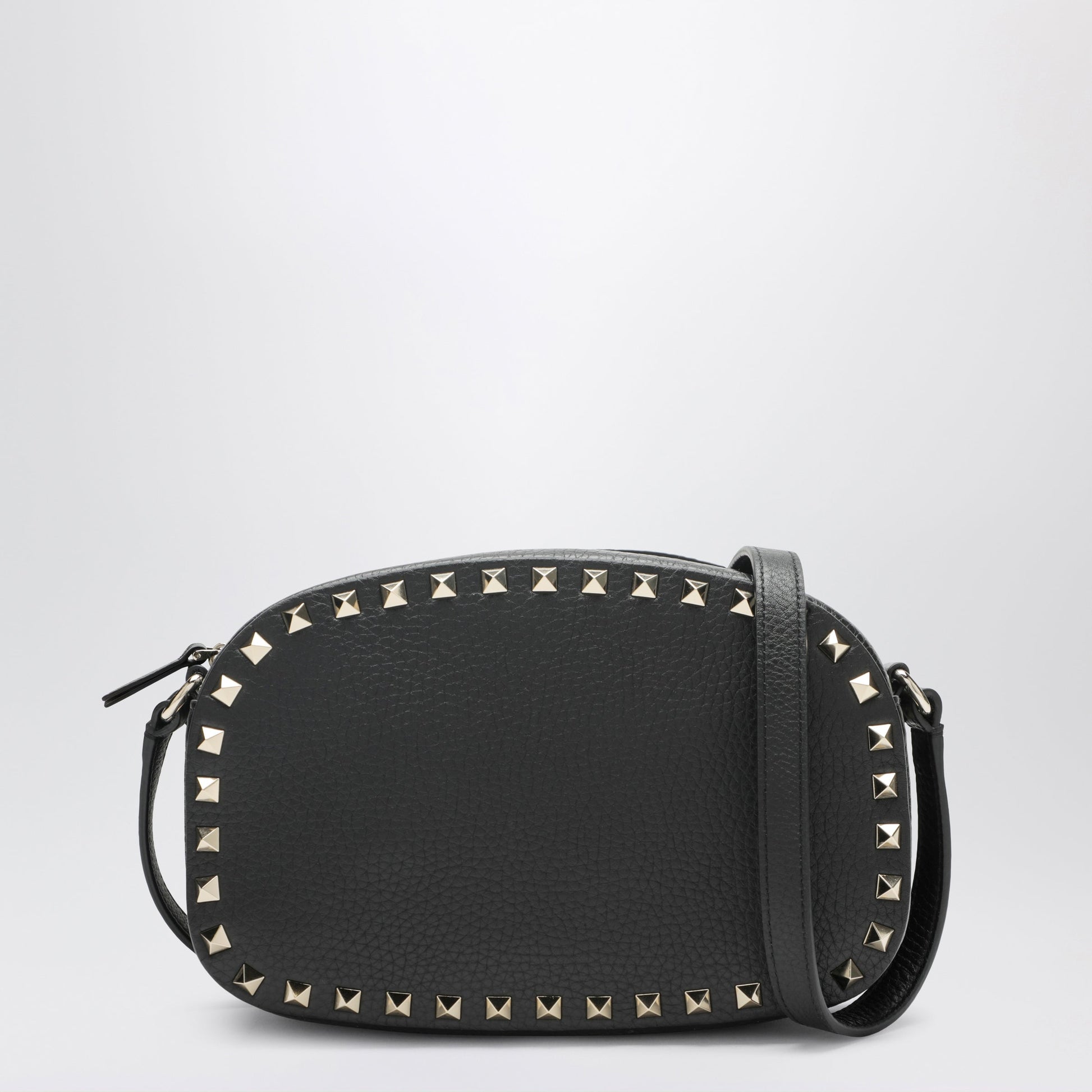 Valentino Garavani Rockstud Camera Case Crossbody Bag In Black Leather Women VALENTINO GARAVANI