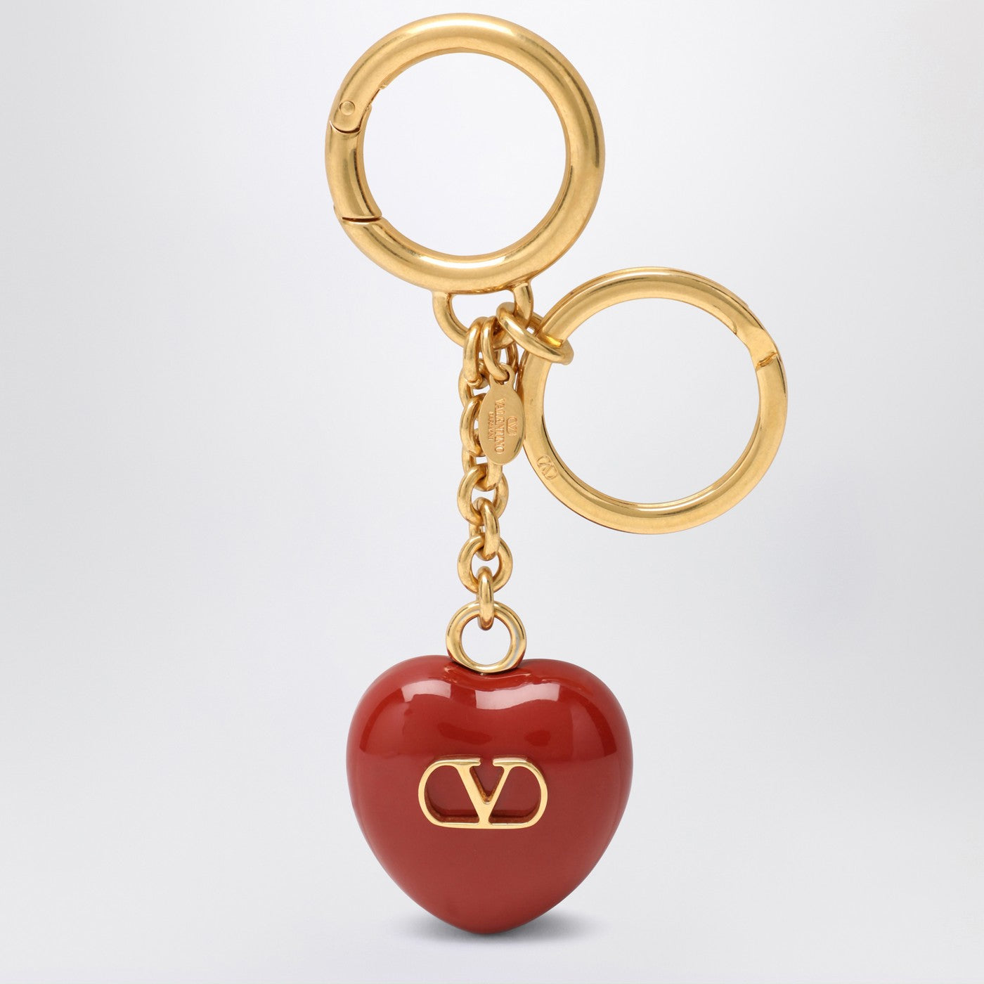 Valentino Garavani Bag Charm Keyring Coeur Royal In Red Women VALENTINO GARAVANI