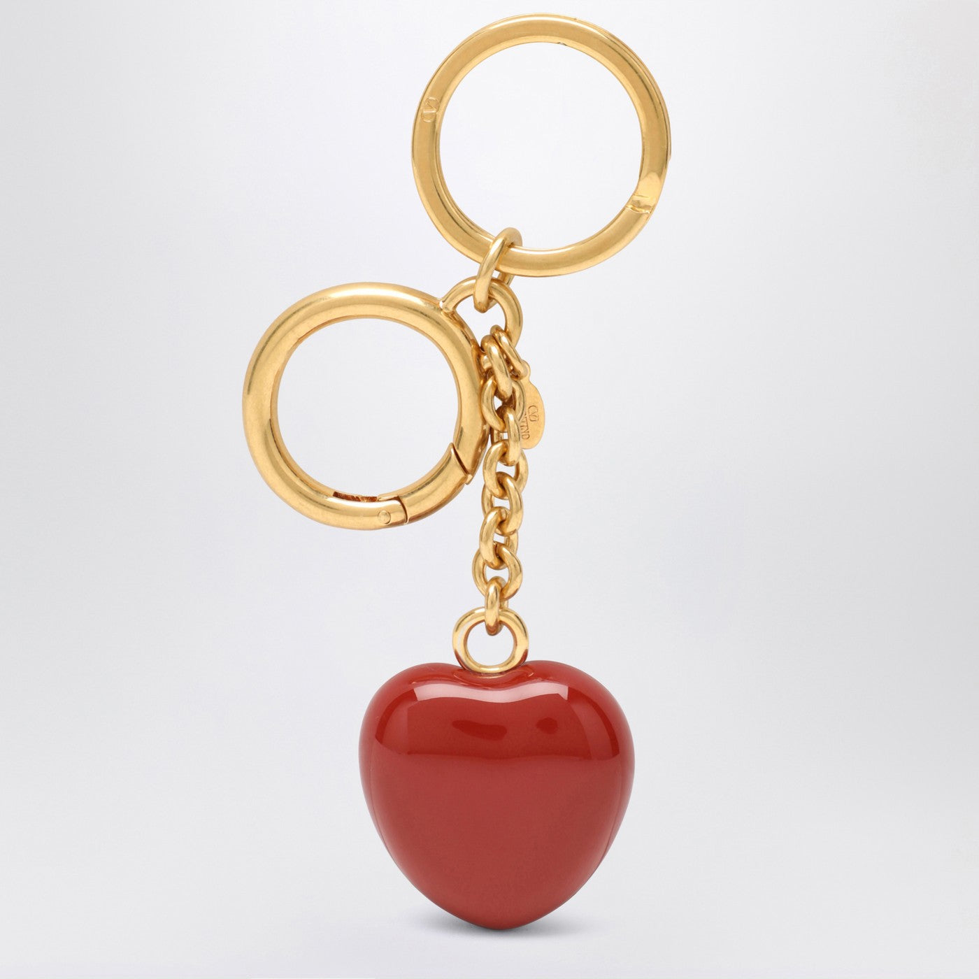 Valentino Garavani Bag Charm Keyring Coeur Royal In Red Women VALENTINO GARAVANI