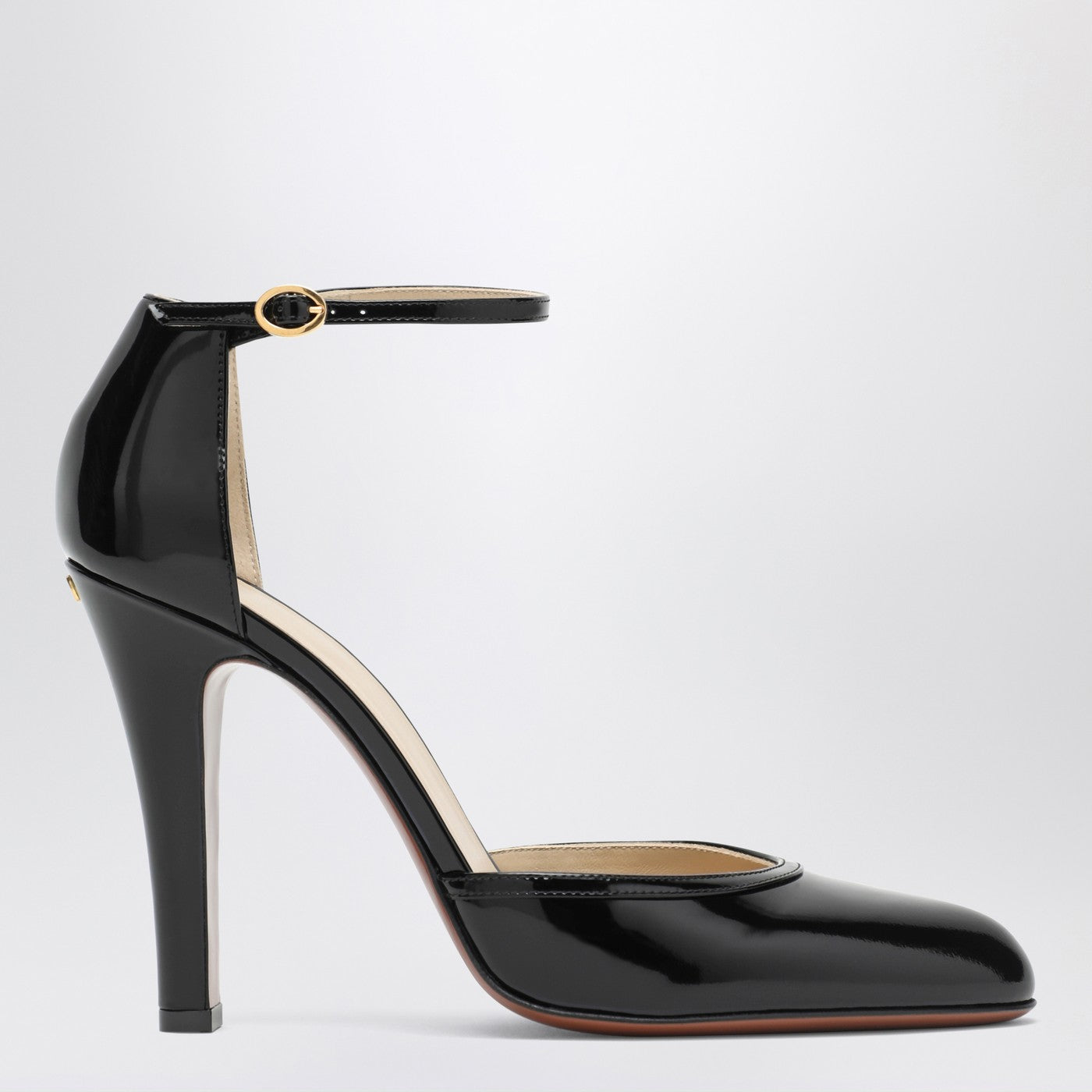 Valentino Garavani Hi Dolly Black Patent Leather Pumps Women VALENTINO GARAVANI