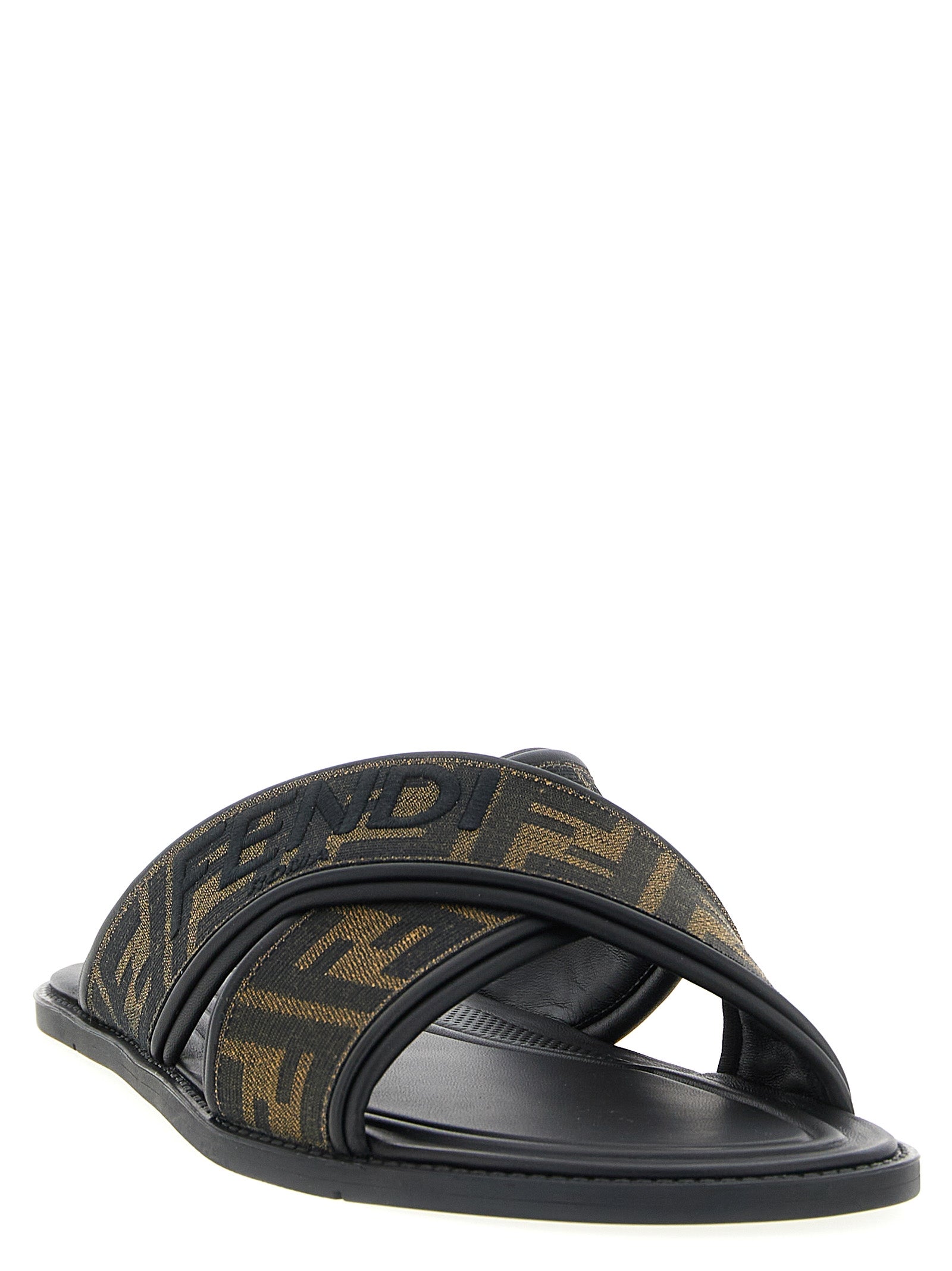 Fendi Men Logo Slides FENDI