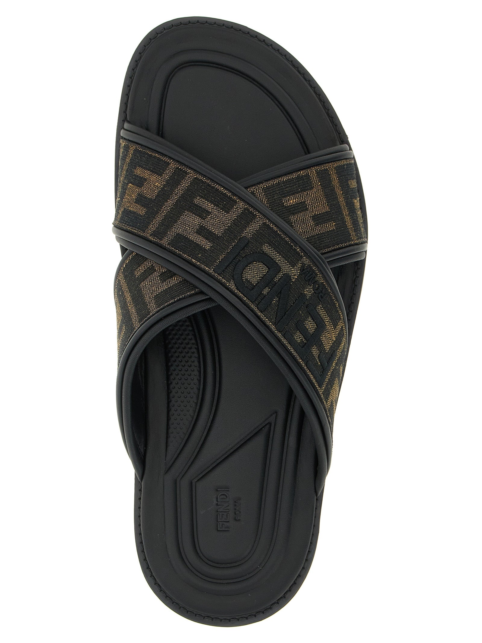 Fendi Men Logo Slides FENDI