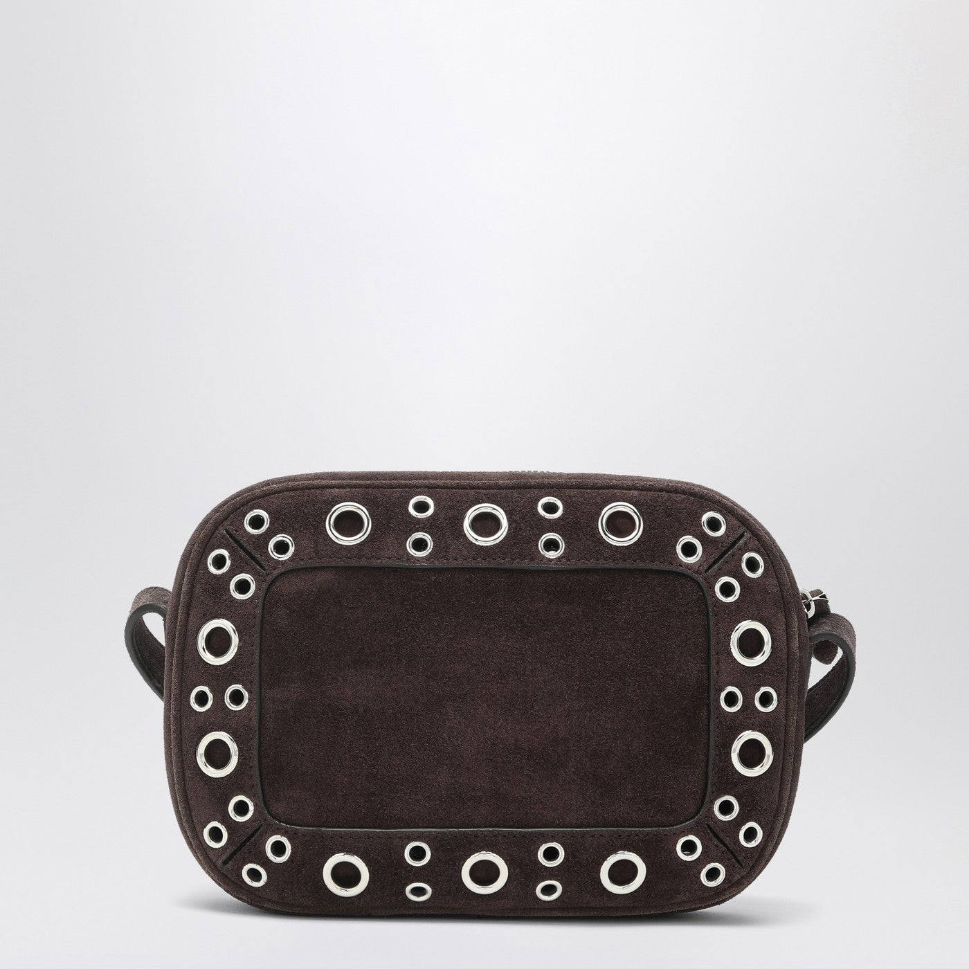 Valentino Garavani Nellcã´Te Bag Brown In Suede With Studs And Rivets Men VALENTINO GARAVANI