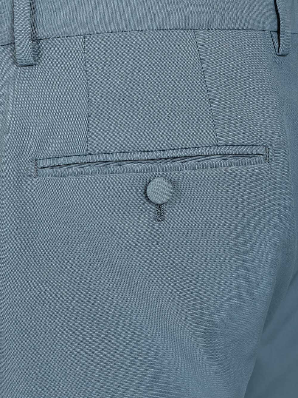 Dolce & Gabbana Men Wool Poplin Trousers DOLCE & GABBANA