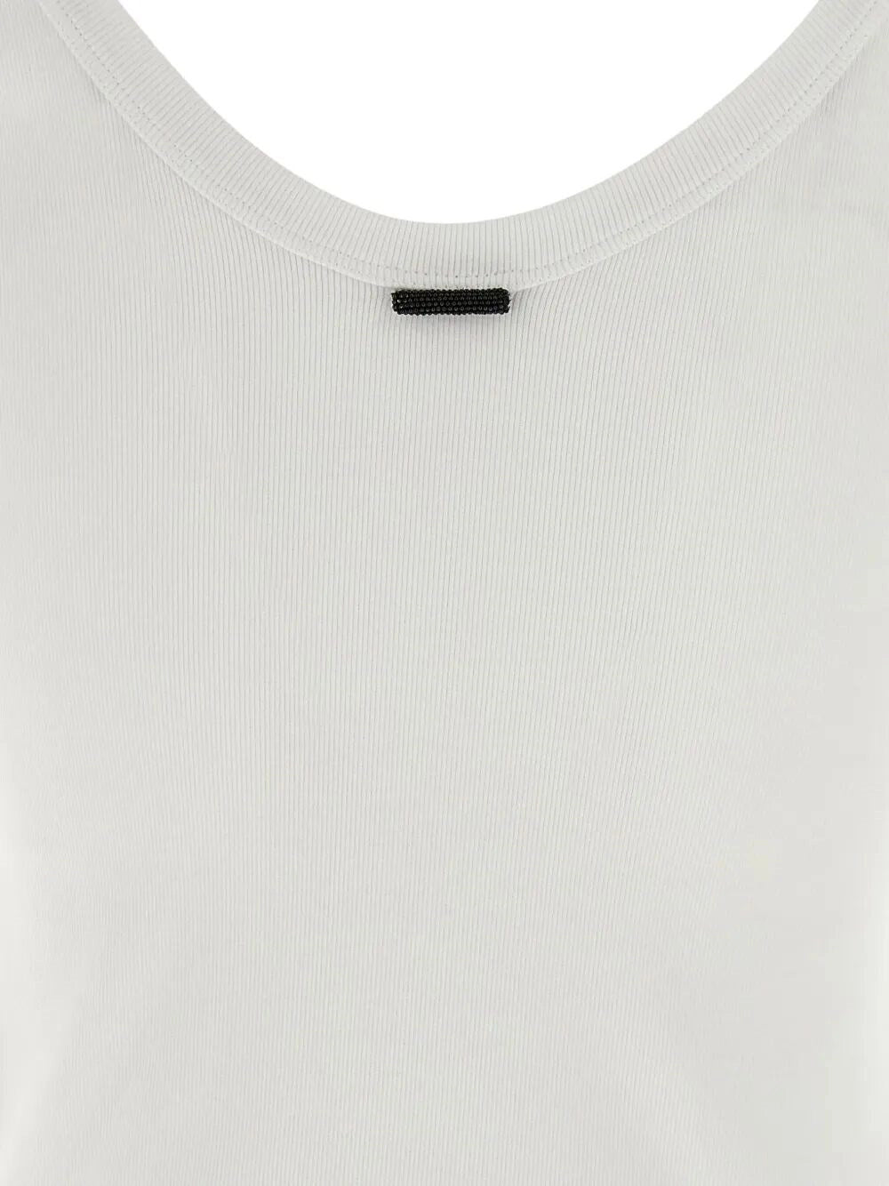Brunello Cucinelli Women T-Shirt With Monili BRUNELLO CUCINELLI