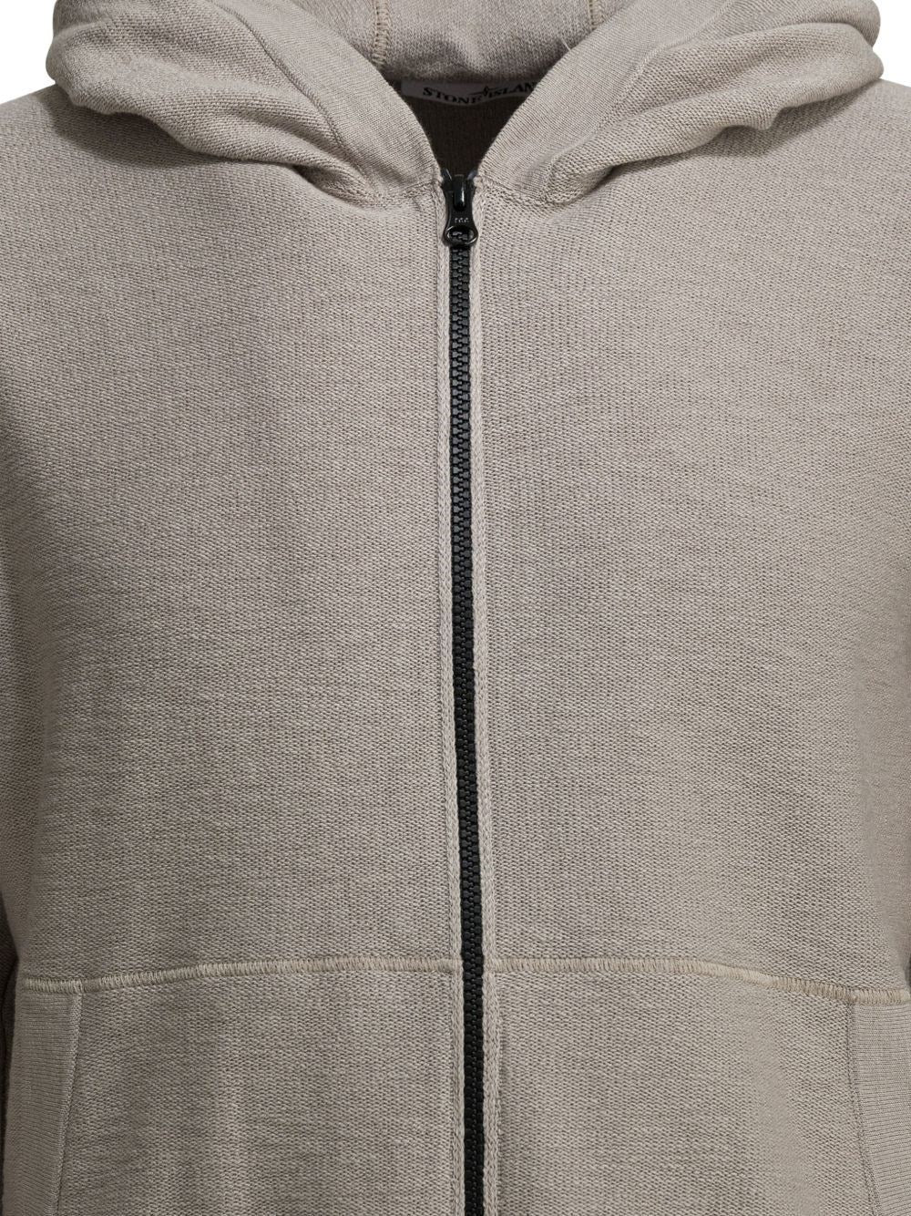 Stone Island Men Panama Organic Cotton Zip-Up Hooded Jacket STONE ISLAND