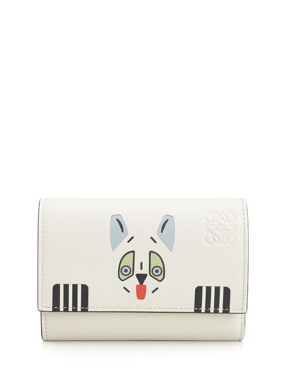Loewe Women Futurist Cat Small Vertical Wallet LOEWE