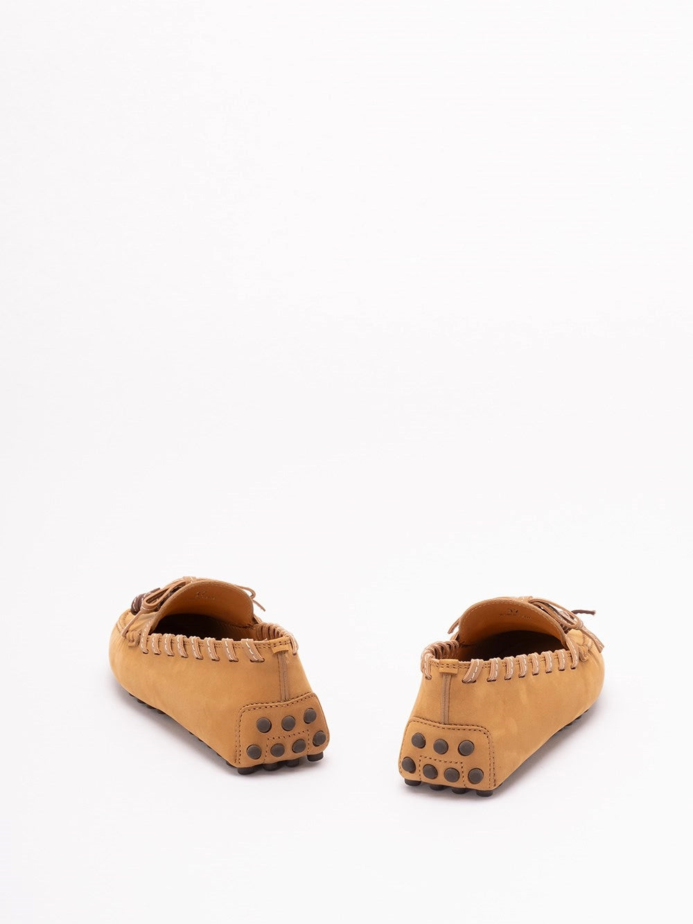 Tod's Women `Glove Gommino` Loafers In Nubuck TOD'S