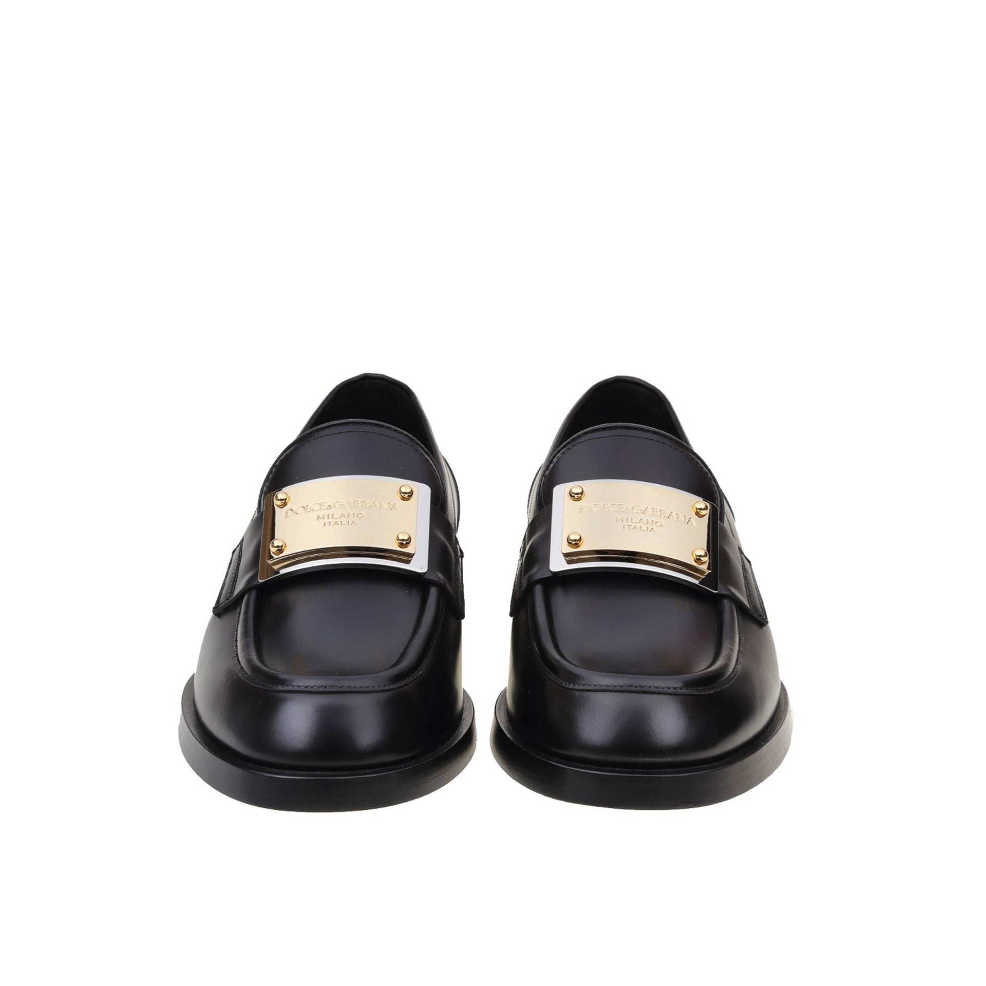 Dolce&Gabbana Leather Loafers Men DOLCE & GABBANA