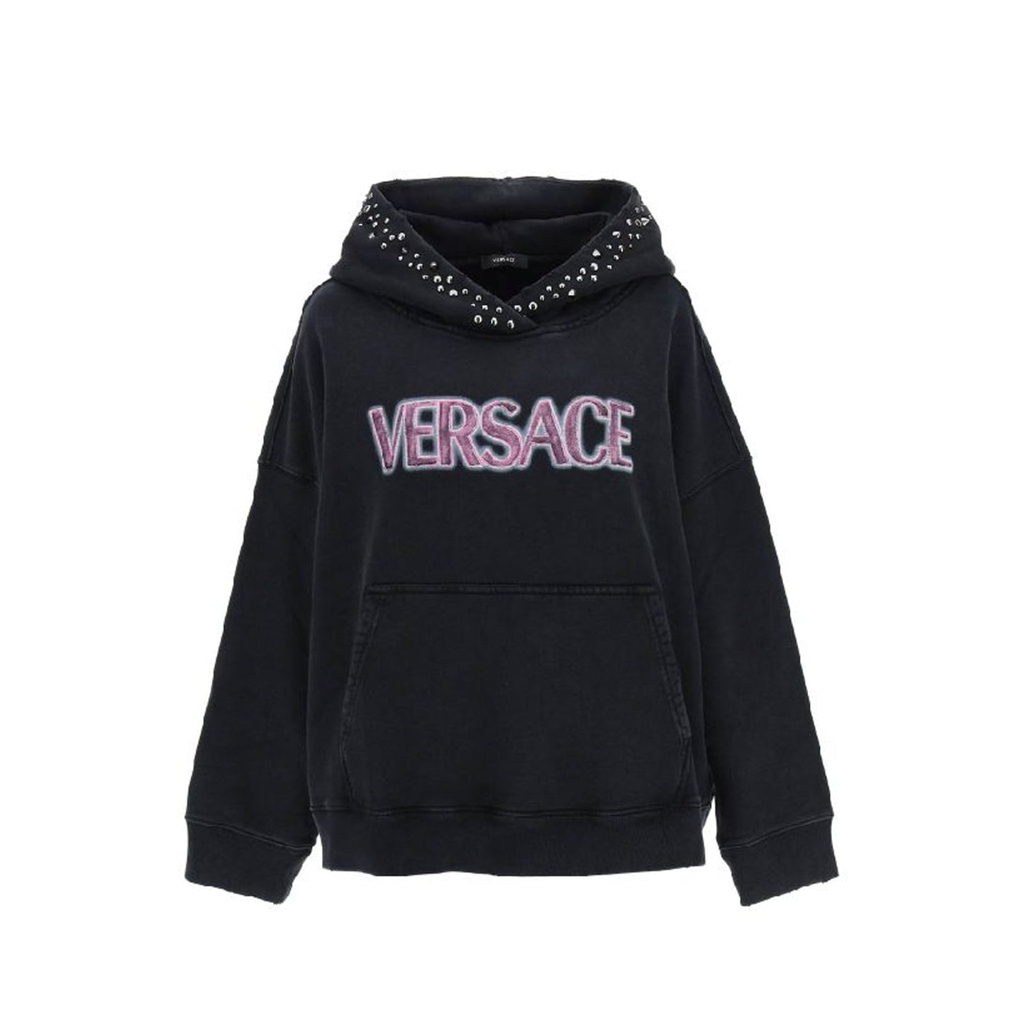 Versace Cotton Logo Sweatshirt Women VERSACE
