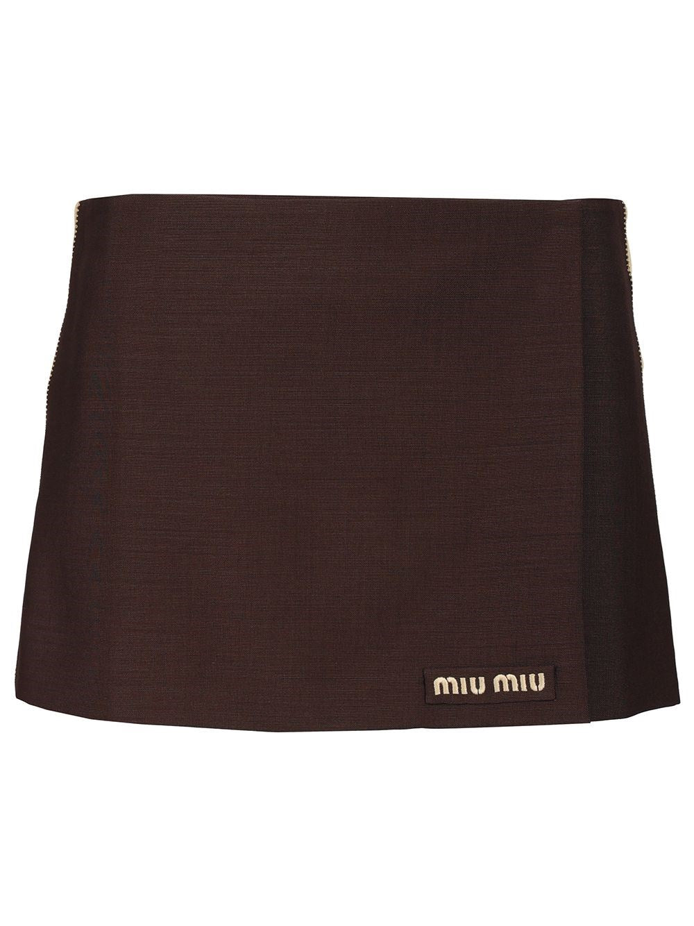 Miu Miu Women Sports Miniskirt
