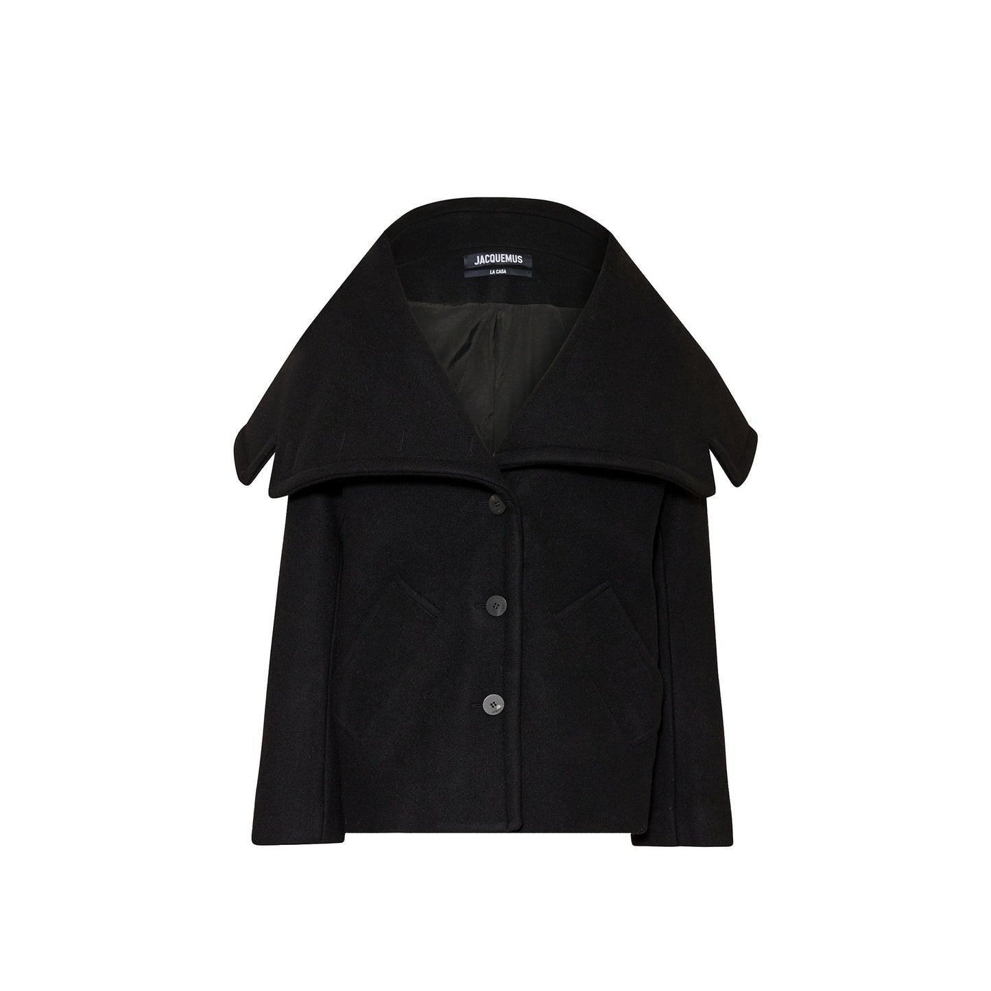 Jacquemus Le Caban Caruso Draped-Collar Jacket Women JACQUEMUS