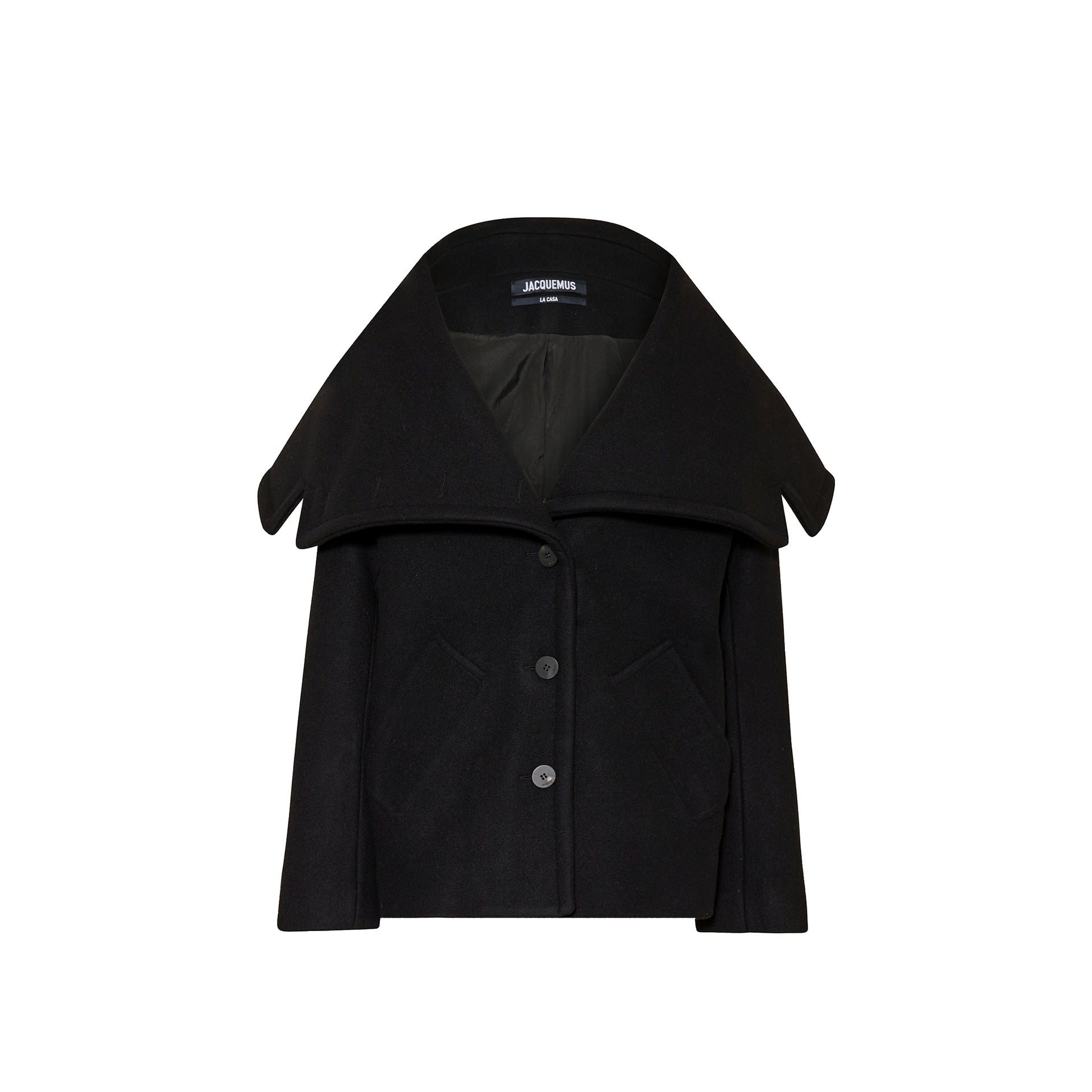 Jacquemus Le Caban Caruso Draped-Collar Jacket Women JACQUEMUS