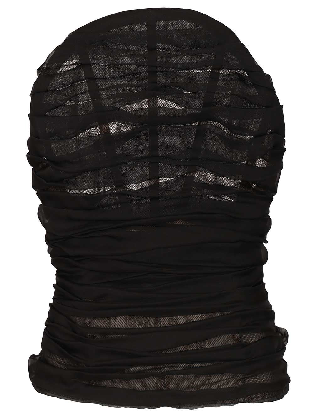 Balenciaga Women Fitted Bustier Top BALENCIAGA