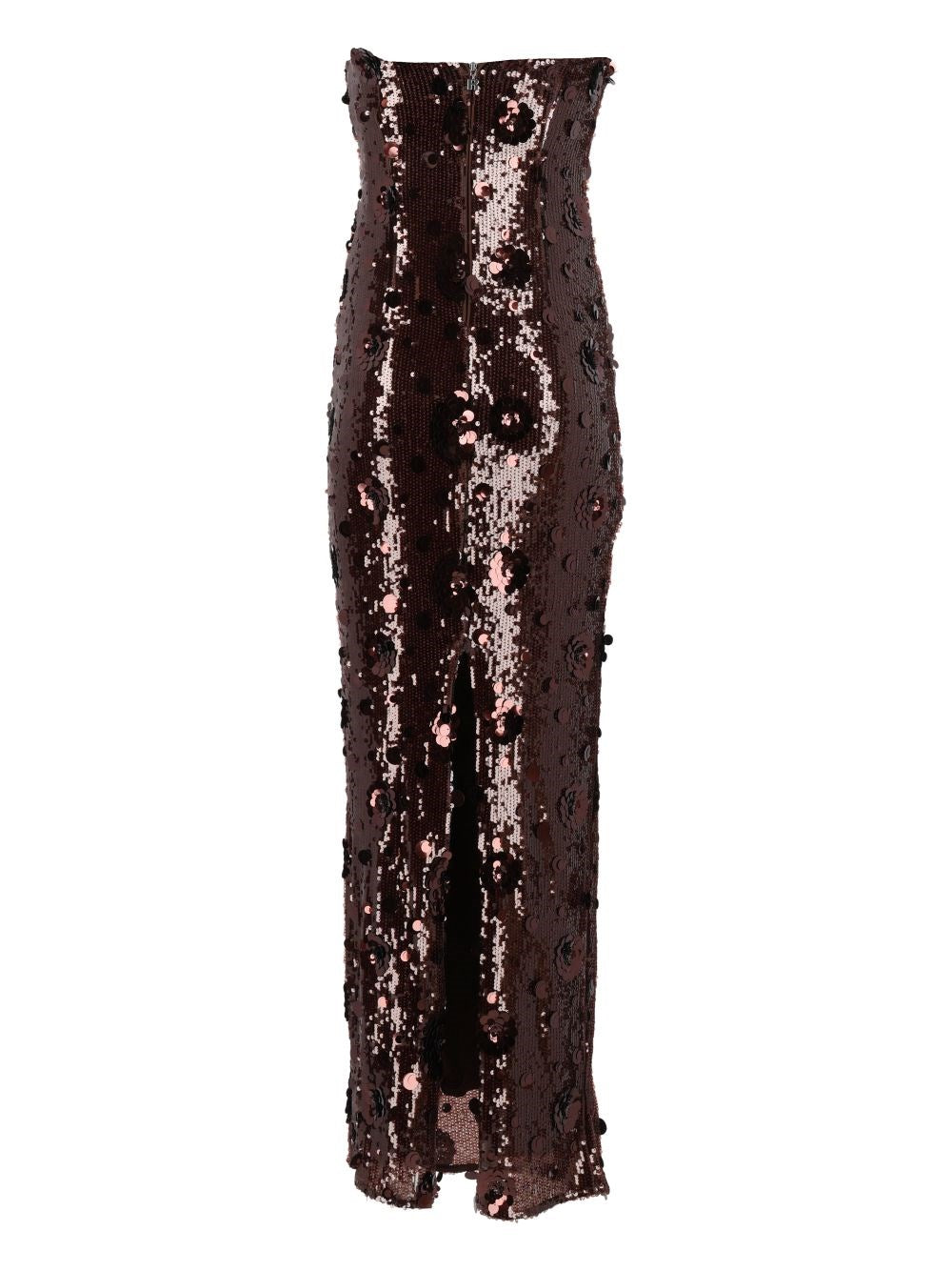 Rotate Women Strapless Sequinned Maxi Dress ROTATE