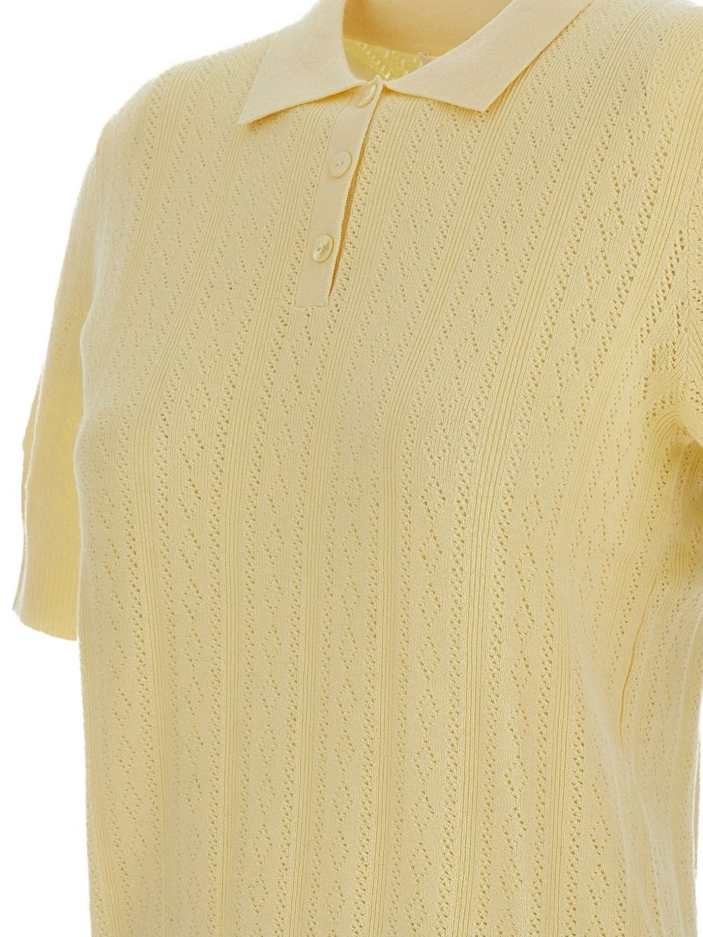 Lisa Yang Women Sweater With Collar LISA YANG