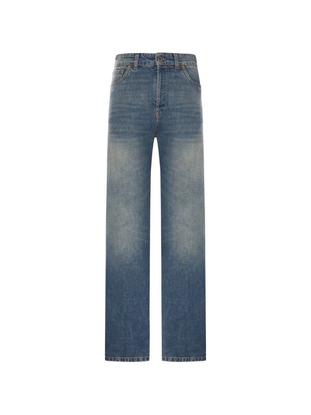 Miu Miu Women Five-Pocket Denim Trousers MIU MIU