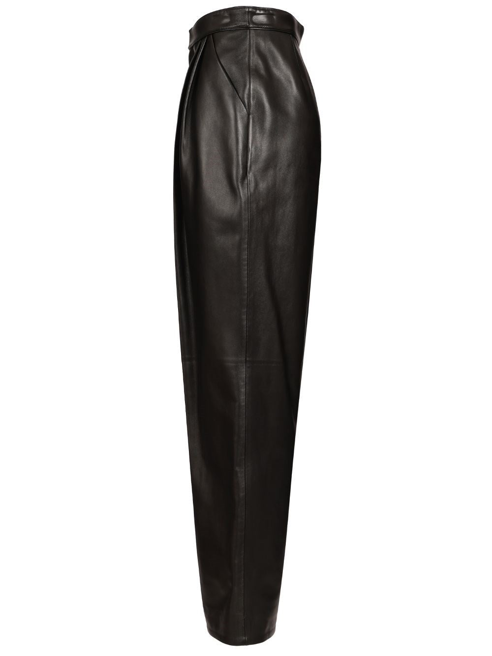 Bottega Veneta Women Shiny Leather Trousers BOTTEGA VENETA