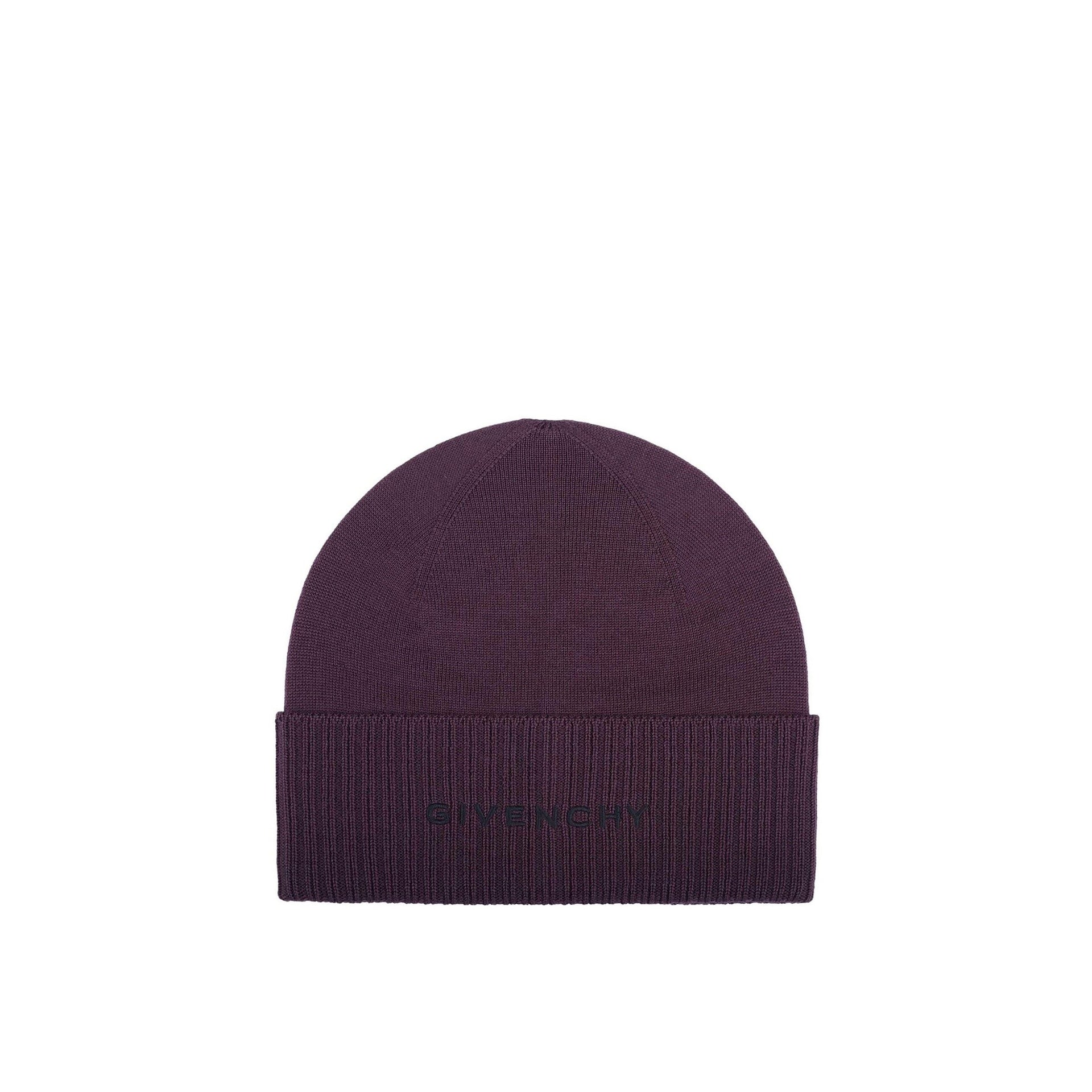 Givenchy Wool Logo Hat Men GIVENCHY