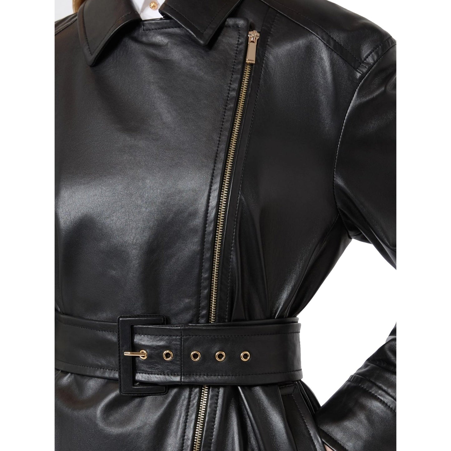 Max Mara Nappa Leather Giusto Jacket Women MAX MARA STUDIO