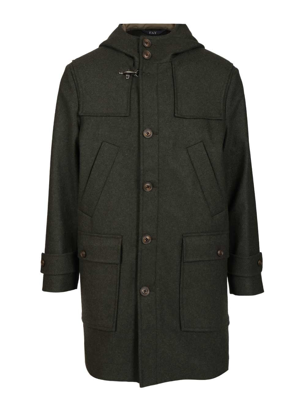 Fay Men Wool And Cashmere Coat FAY