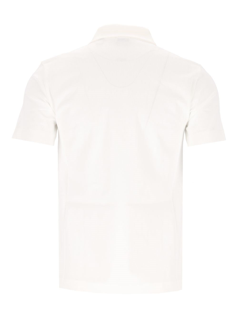 Burberry Men Cotton Polo Shirt With Knight Check BURBERRY