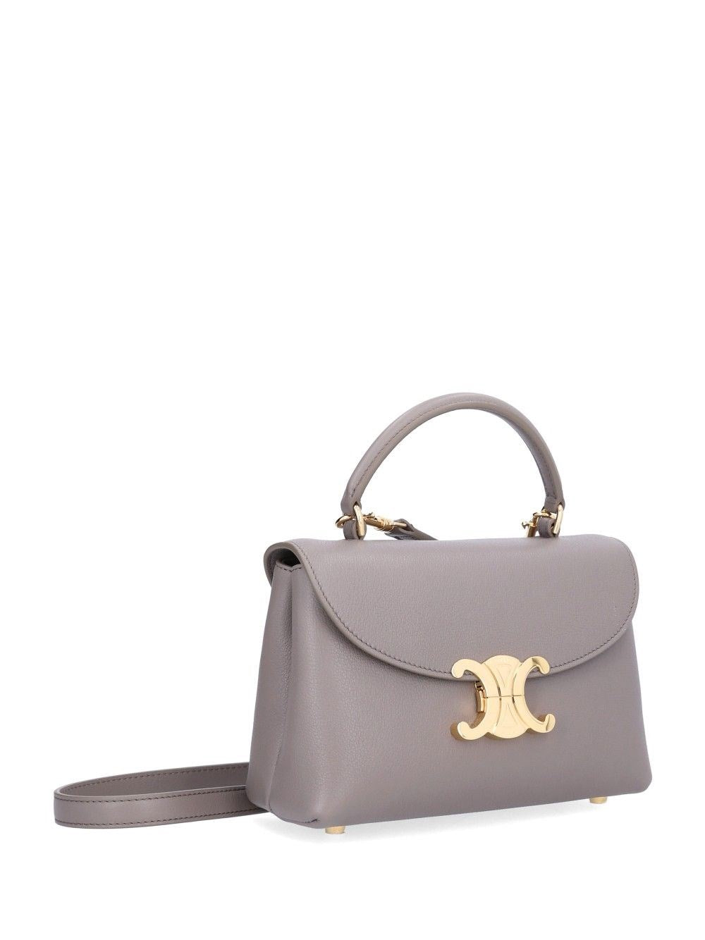 Celine Women Nino Teen Bag In Garnet Leather CELINE