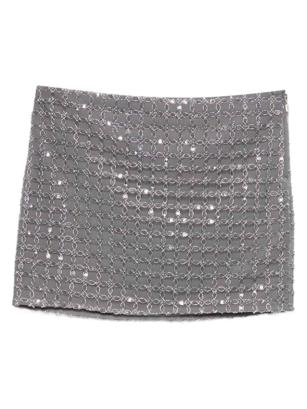 Rotate Women Beaded Mini Skirt ROTATE