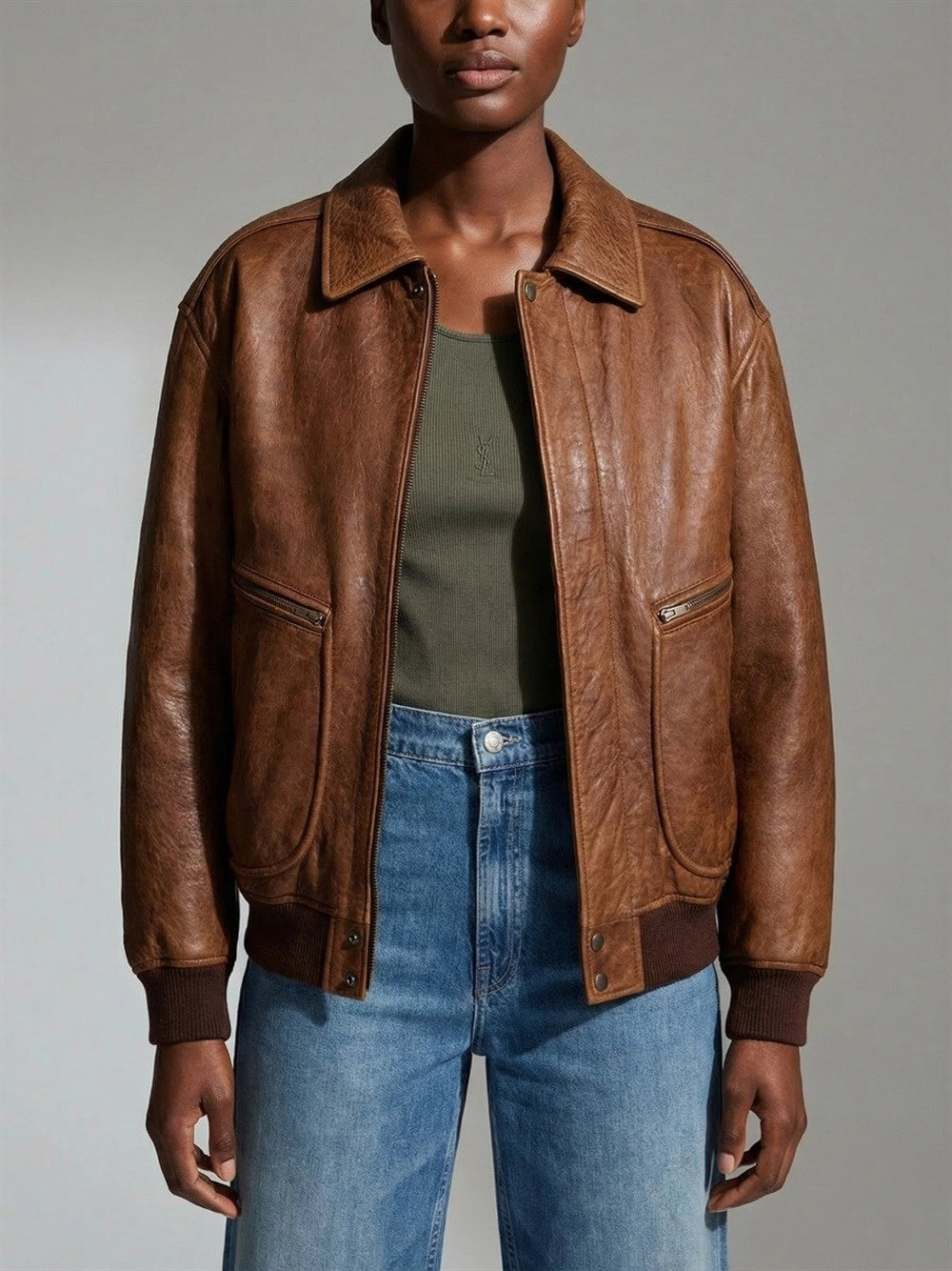 Saint Laurent Women Blouson SAINT LAURENT