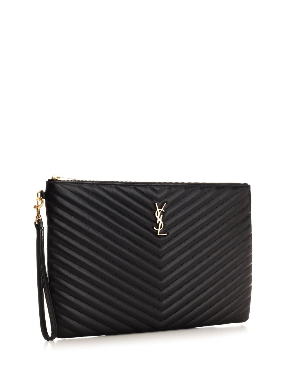 Saint Laurent Women Monogram Pouch SAINT LAURENT