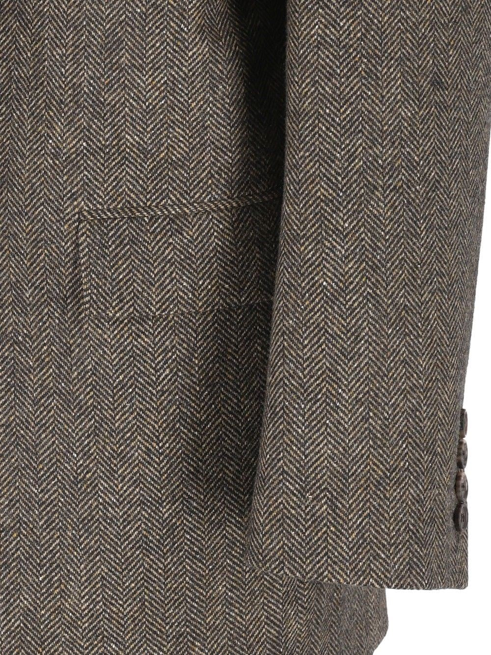 Saint Laurent Women Herringbone Wool Jacket SAINT LAURENT