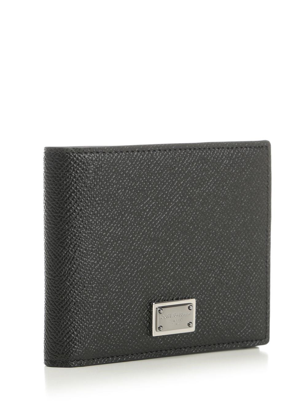 Dolce & Gabbana Men Leather Bifold Wallet DOLCE & GABBANA