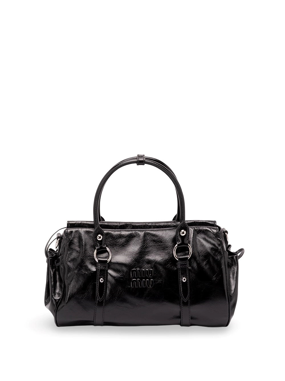Miu Miu Women Shiny Leather Handbag MIU MIU