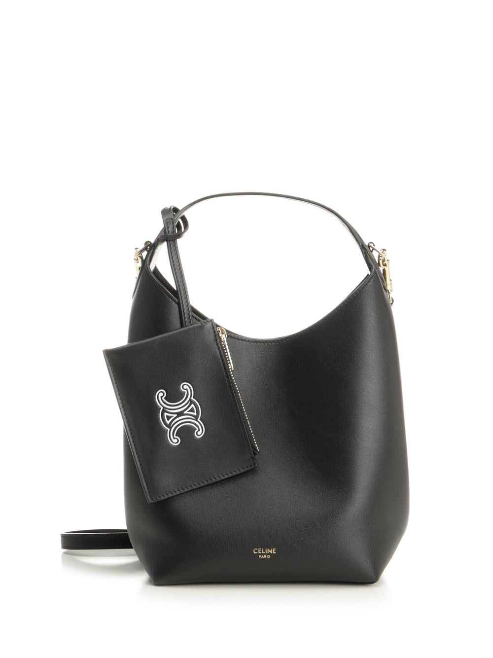 Celine Women Small Leather Hobo CELINE