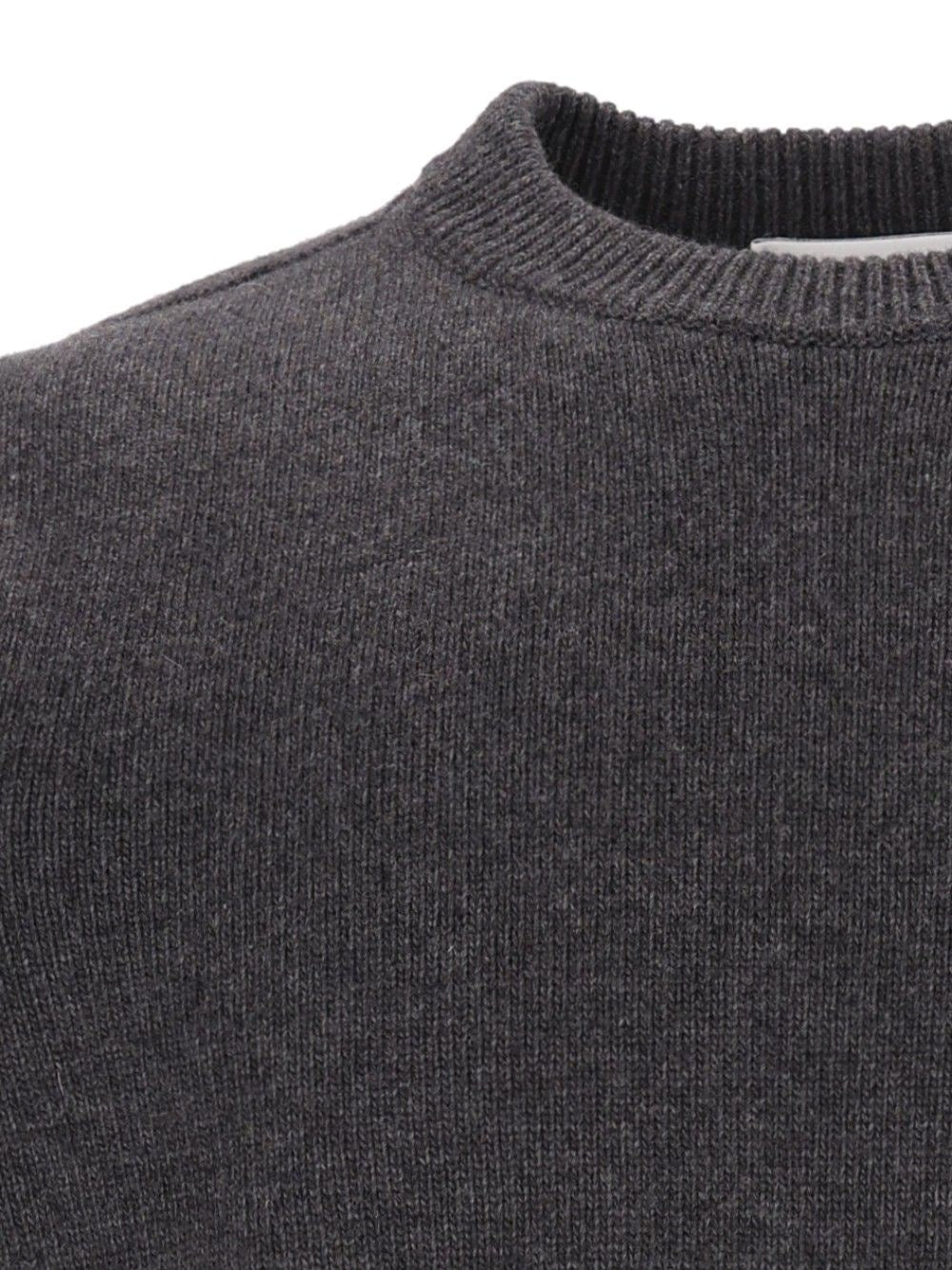 Stone Island Men Lambswool Crew Neck Sweater STONE ISLAND