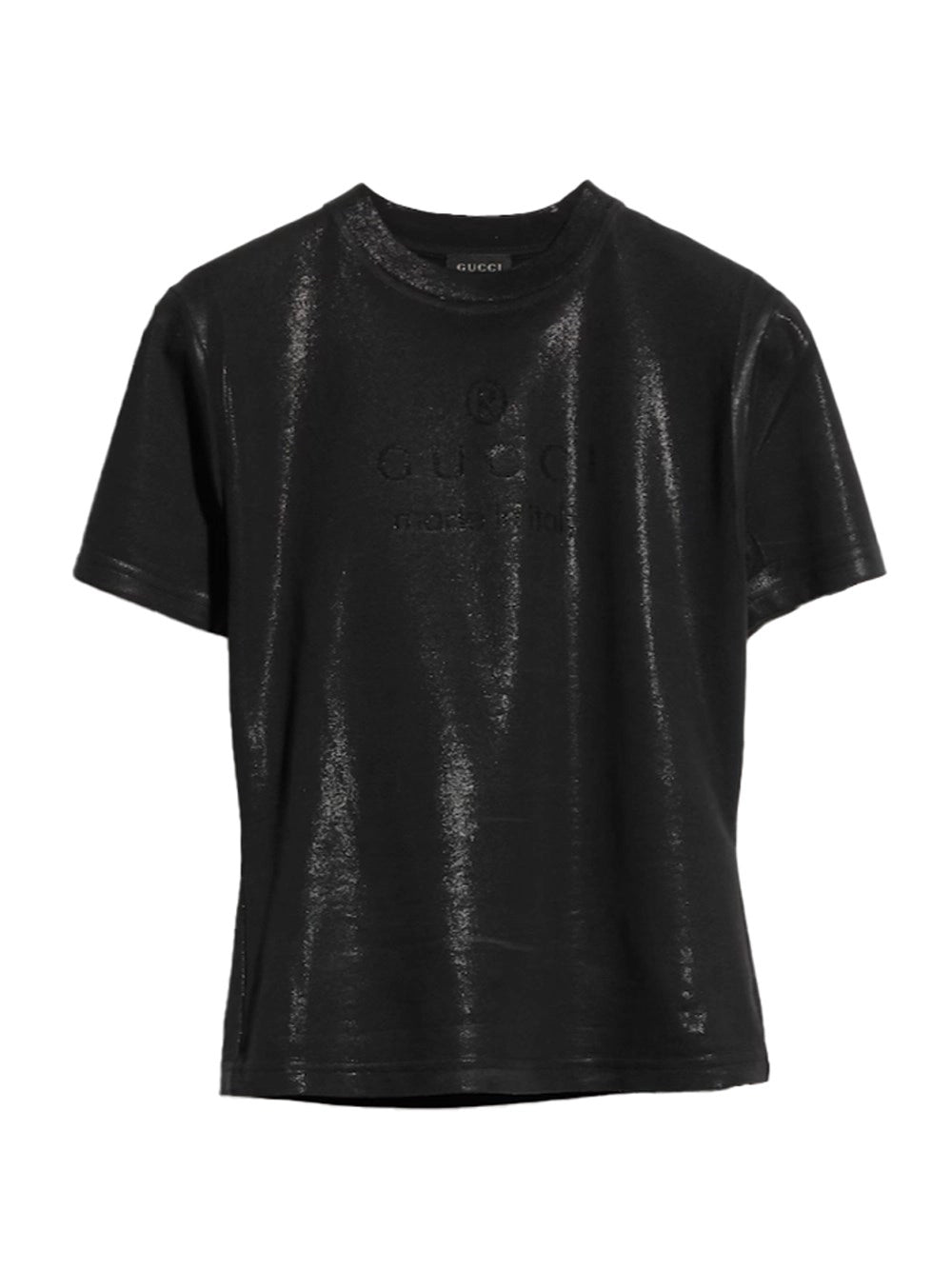 Gucci Women Jersey T-Shirt With Gg Print GUCCI