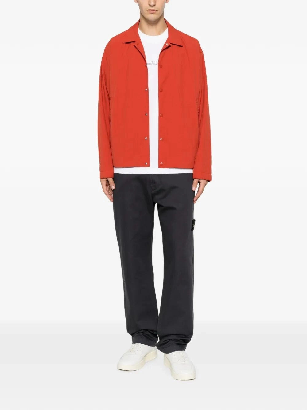 Stone Island Men Cotton Twill-Tc Garment Dyed Pants