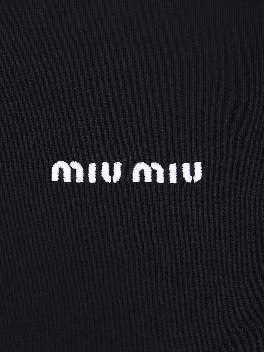 Miu Miu Women Crop Polo Shirt MIU MIU