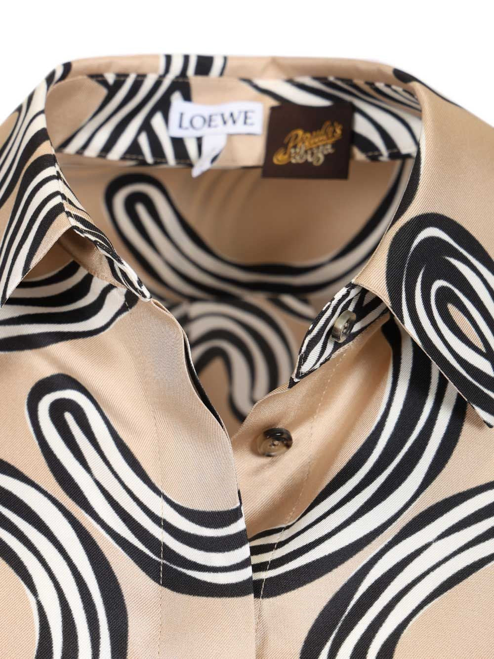Loewe Paula's Ibiza Women Silk Balloon Shirt LOEWE