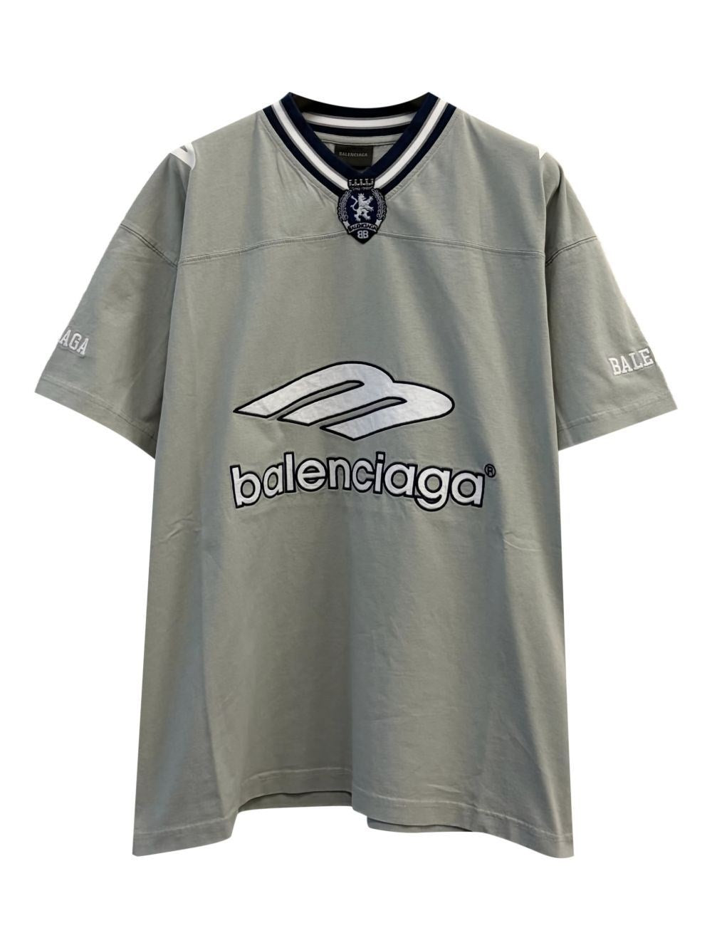 Balenciaga Men 3B Football T-Shirt BALENCIAGA