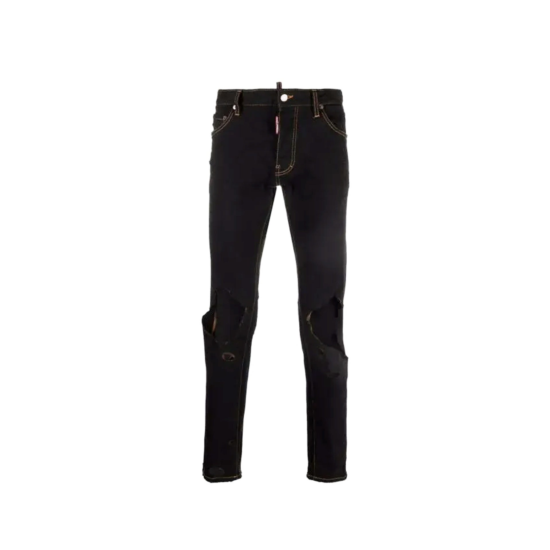Dsquared2 Cotton Denim Jeans Men DSQUARED2