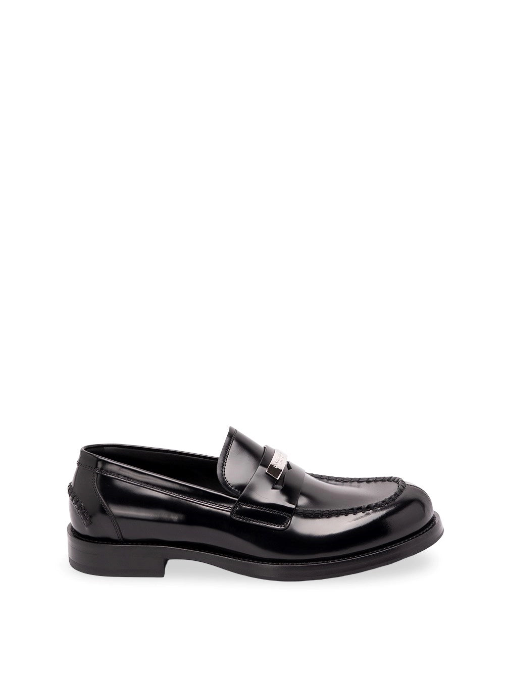 Dolce & Gabbana Men Brushed Leather Loafers DOLCE & GABBANA