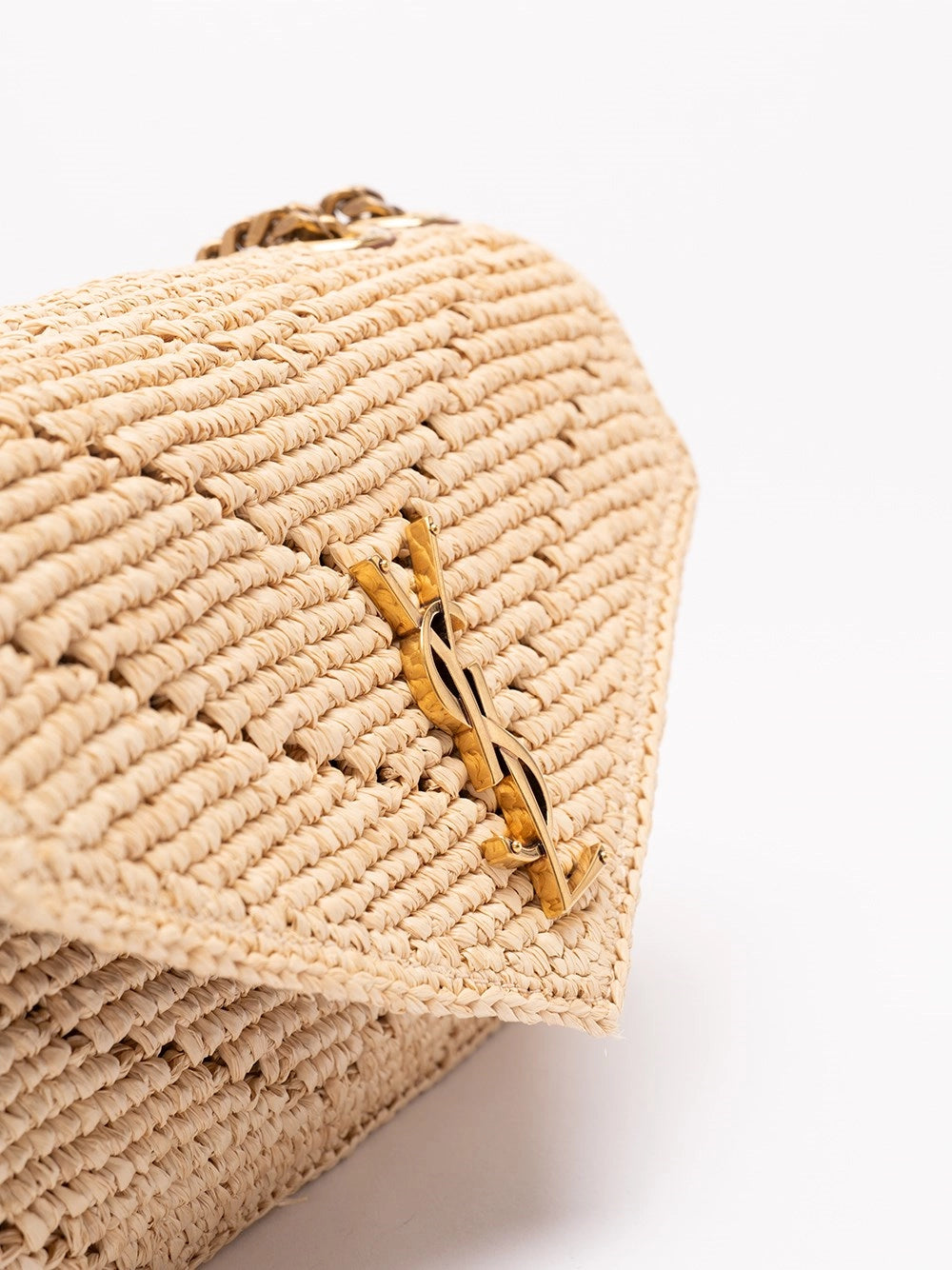 Saint Laurent Women `Loulou` Small Raffia Bag SAINT LAURENT