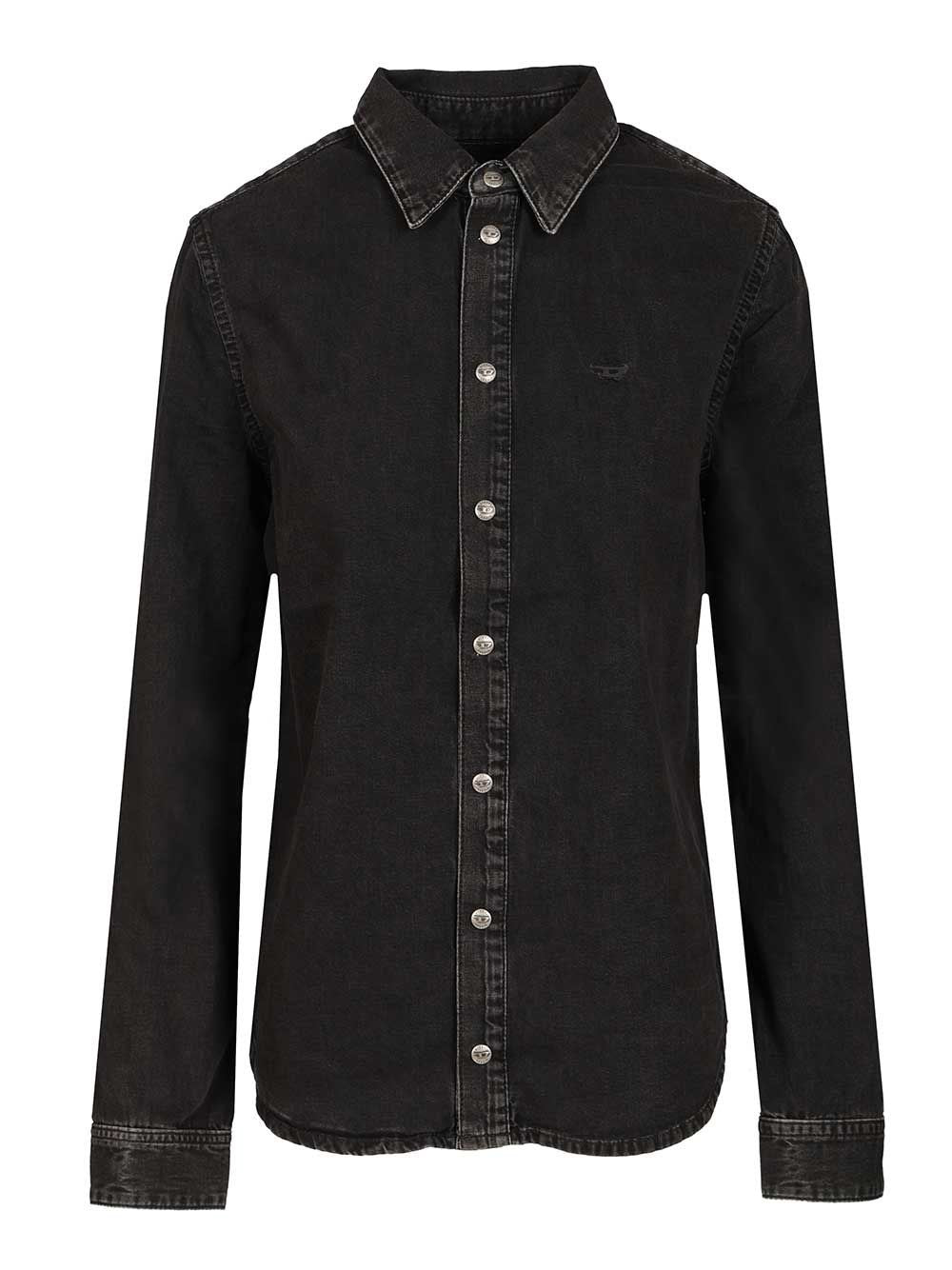 Diesel Women Denim Shirt DIESEL