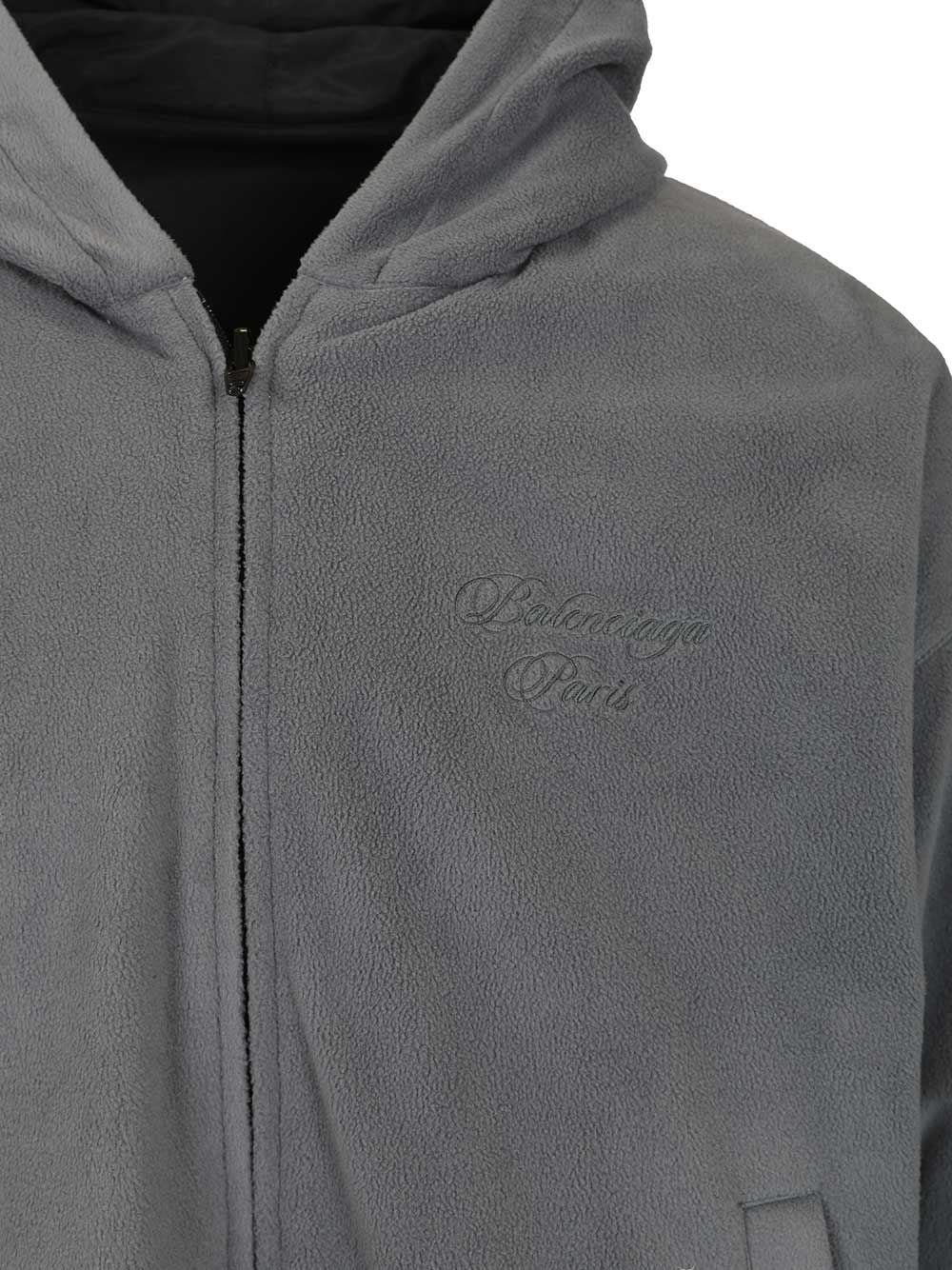 Balenciaga Men Cursive Reversible Tracksuit Jacket BALENCIAGA