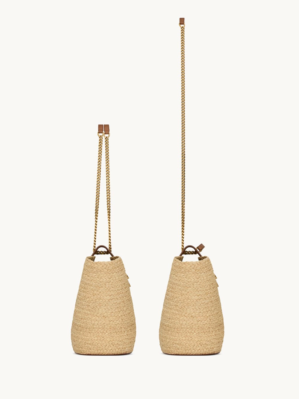 Saint Laurent Women `Manon` Raffia Bag
