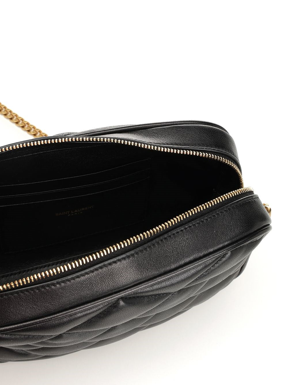 Saint Laurent Women Quilted Leather Camera Bag SAINT LAURENT