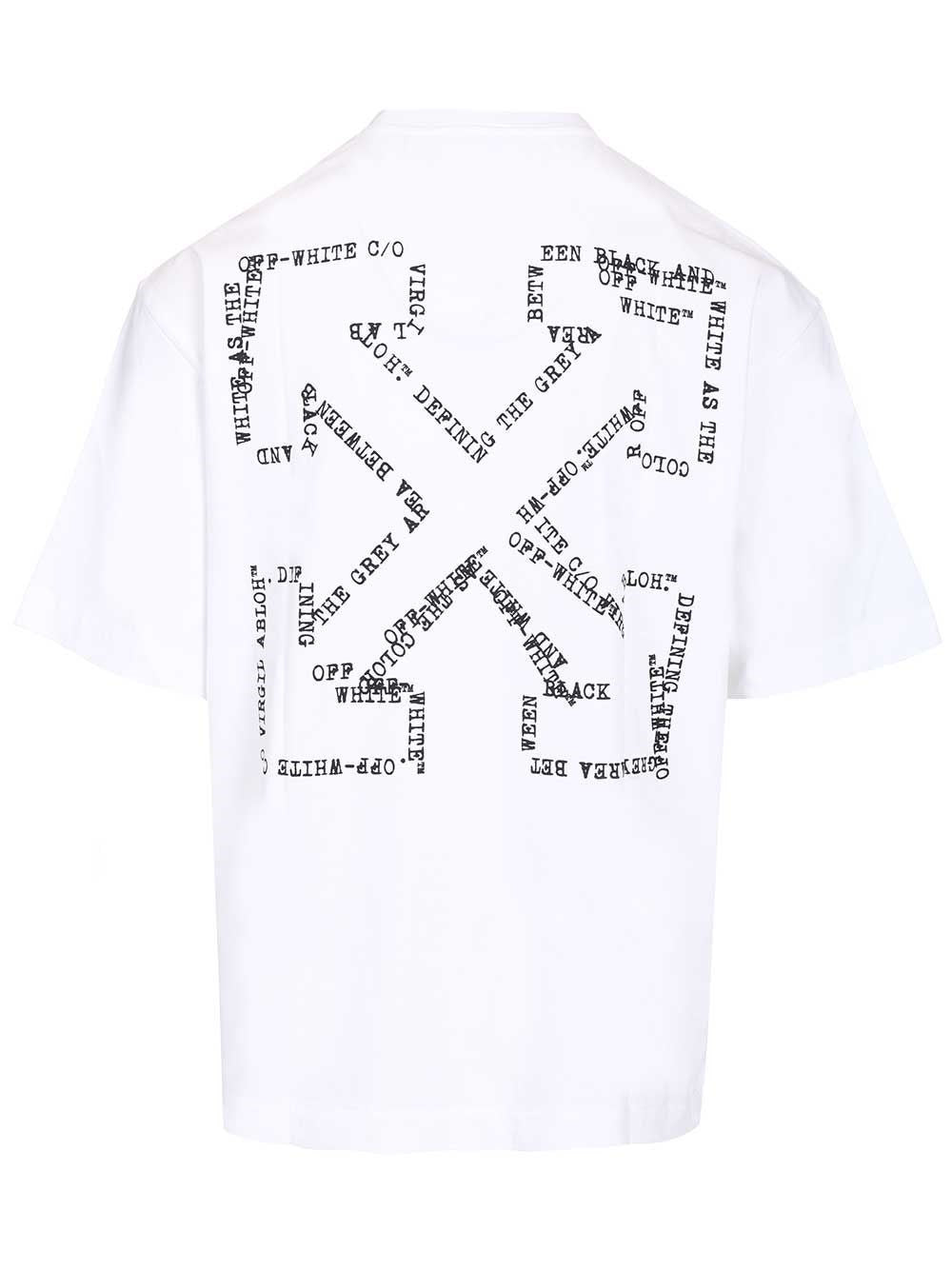 Off-White Men Type Arrow Skate T-Shirt OFF-WHITE