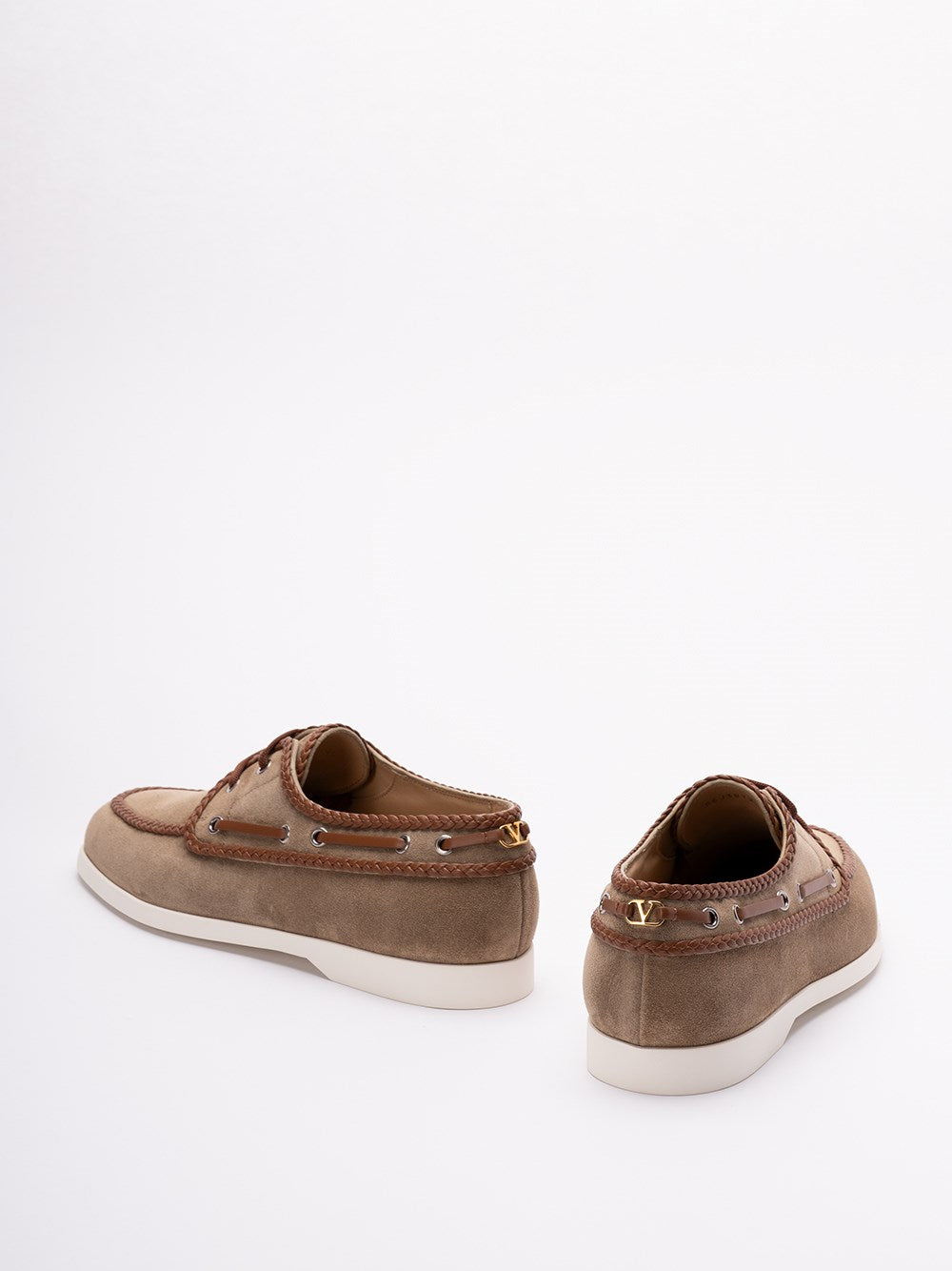 Valentino Garavani Men `Boat Shoe` Lace-Up Shoes VALENTINO GARAVANI